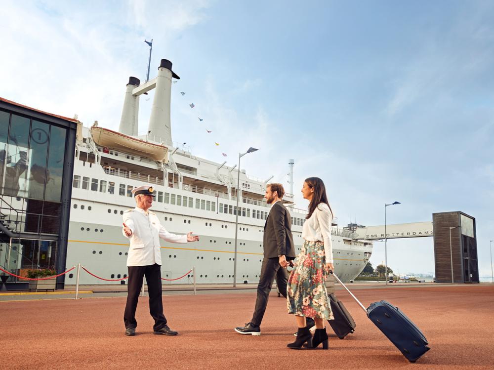 Weekendjeweg Rotterdam ss schip overnachten entree