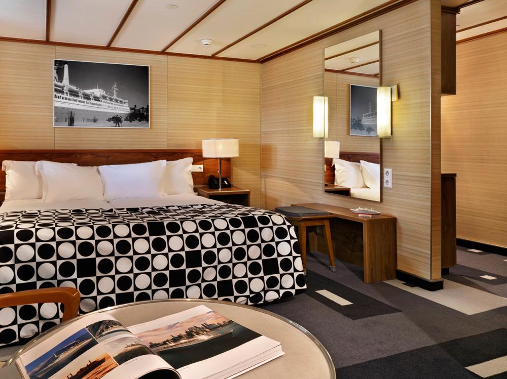 Weekendjeweg Rotterdam ss schip overnachten superiorkamer