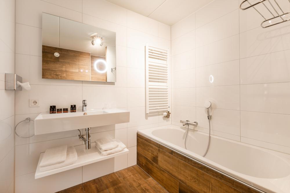Bostuin kamer badkamer